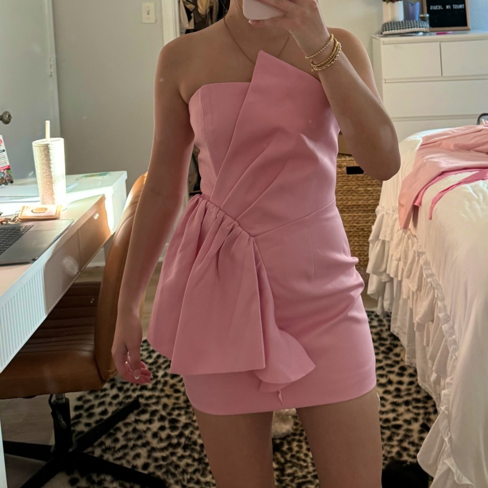 Elliatt zuri dress- pink- xs